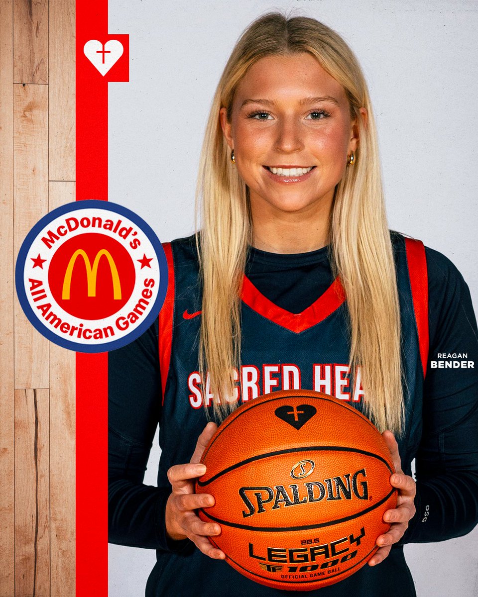 Congratulations to Angelina and Reagan on being nominated to the McDonald's All-American Game! #GoHeart