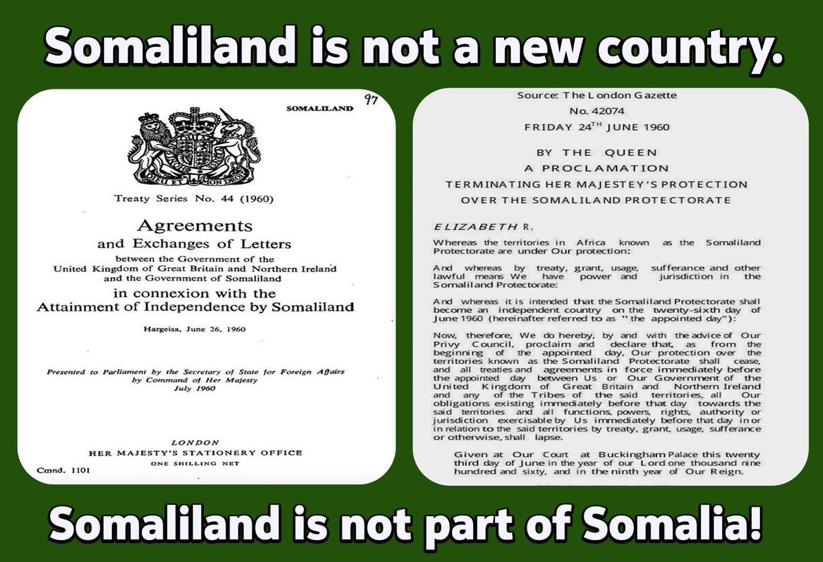 Red Sea security is once again in peril. The international community’s refusal to recognise Somaliland is indefensible.  Africa, UNSC, Arab countries must be decisive.
#SetSomalilandFree
#55thAfricanState
#RespectTheMoU 
Time for the World to Recognize SL