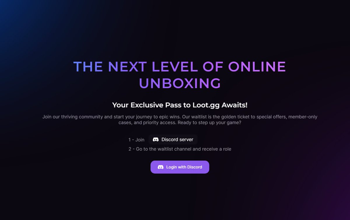 Loot.gg - Unbox Mystery Boxes tweet media