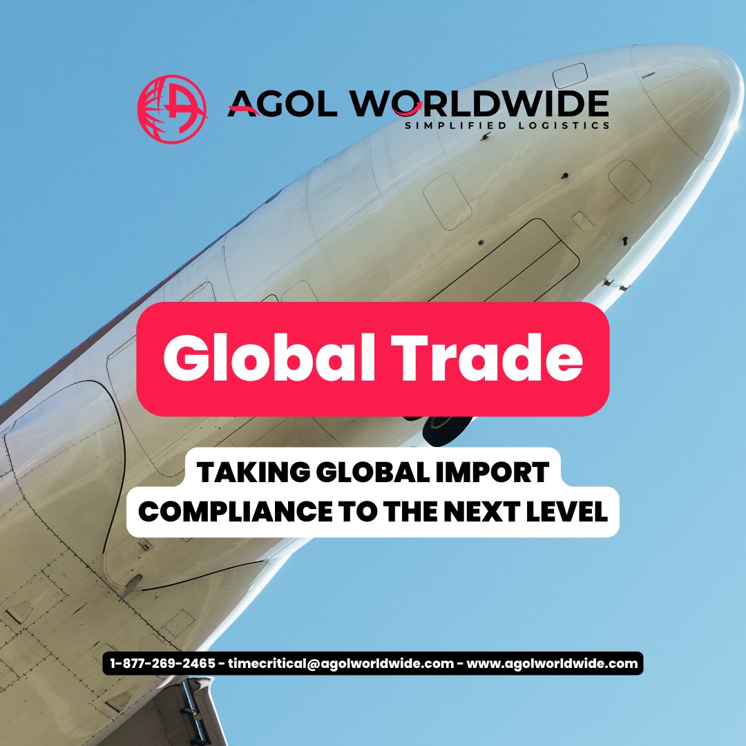 #logistics #supplychain #shipping #freight #warehousing #distribution #transportation #fulfillment #IOR #EOR #Importerofrecord #timecritical #OBC #Onboardcourier #GlobalTrade #TradeCompliance #InternationalShipping #GlobalSupplyChain #AGOLWorldwideInc