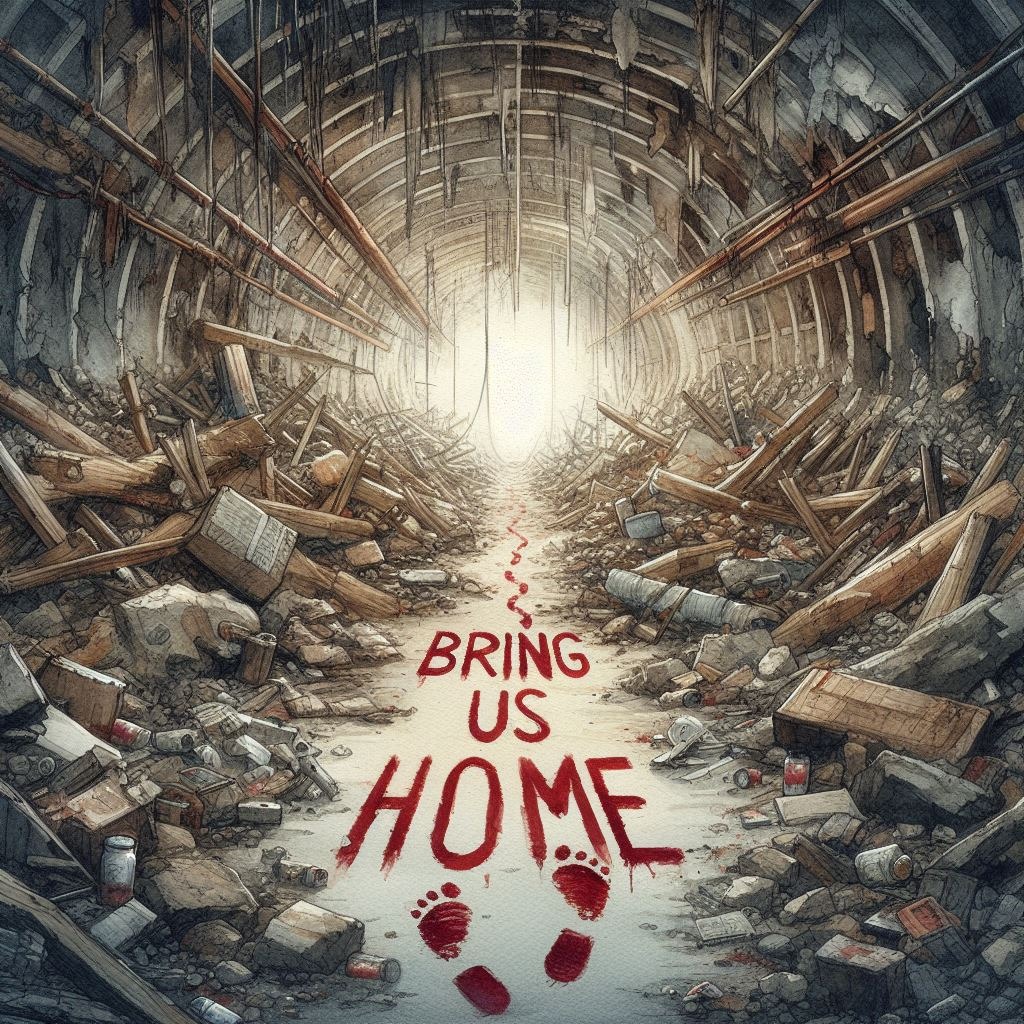 For 96 days, babies, children, parents and grandparents have been held hostage by Hamas terrorists, in the worst conditions possible.

Imagine they were your relatives - how would you react?

#BringThemHomeNow