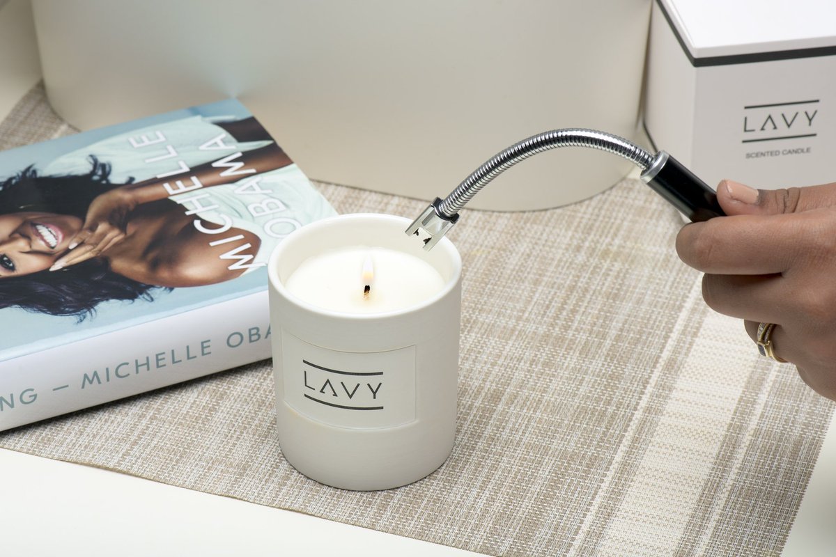 LAVY_Products's tweet photo. Lighting candles has been made  easy, safe and convenient. 
Our electric lighter  relieves you from the running out of matches and the danger of burning yourself while lighting your candles. It is rechargeable and the handle is long to keep your hands away from the flame. https://t.co/HditLPfihr