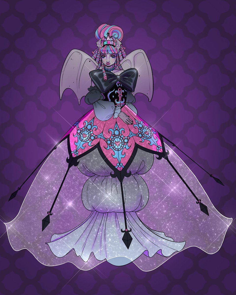 v_mpart's tweet image. i do want to eventually make a custom of my fang vote rochelle design but tbh i do not have the sewing or the repaint skills for that yet