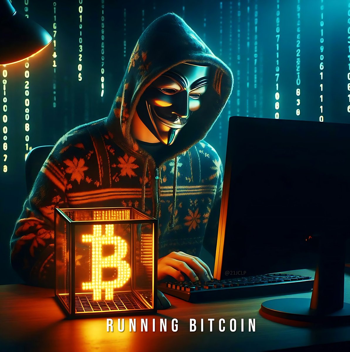21JCLP's tweet photo. Running Bitcoin ⚡

24/7

Bitcoiners 🫡 https://t.co/X8Fl0FxiuC