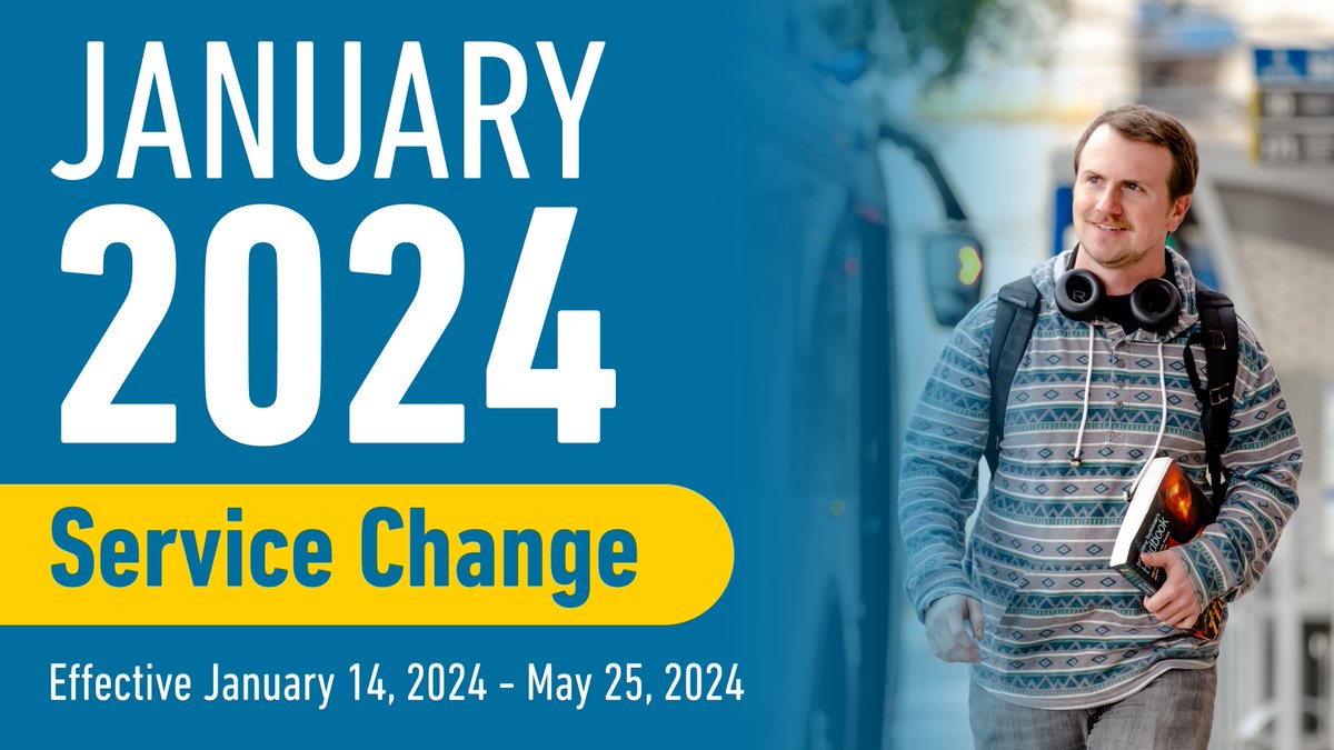 📣 January Service Change goes into effect on Sunday, Jan. 14!

New route information: bit.ly/ServiceChange2….