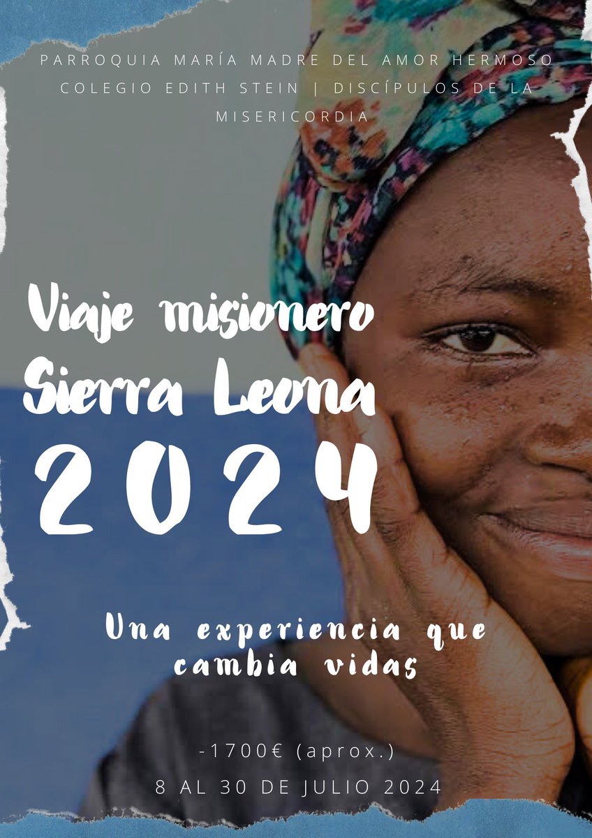 ParroquiaAmorH's tweet photo. #SierraLeona #Misión #Africa #SierraLeone 🇸🇱 #Darse para #serFeliz y #hacerFelices a los demás y encontrar un #sentidoEnLaVida https://t.co/k3tcDTt6Ij