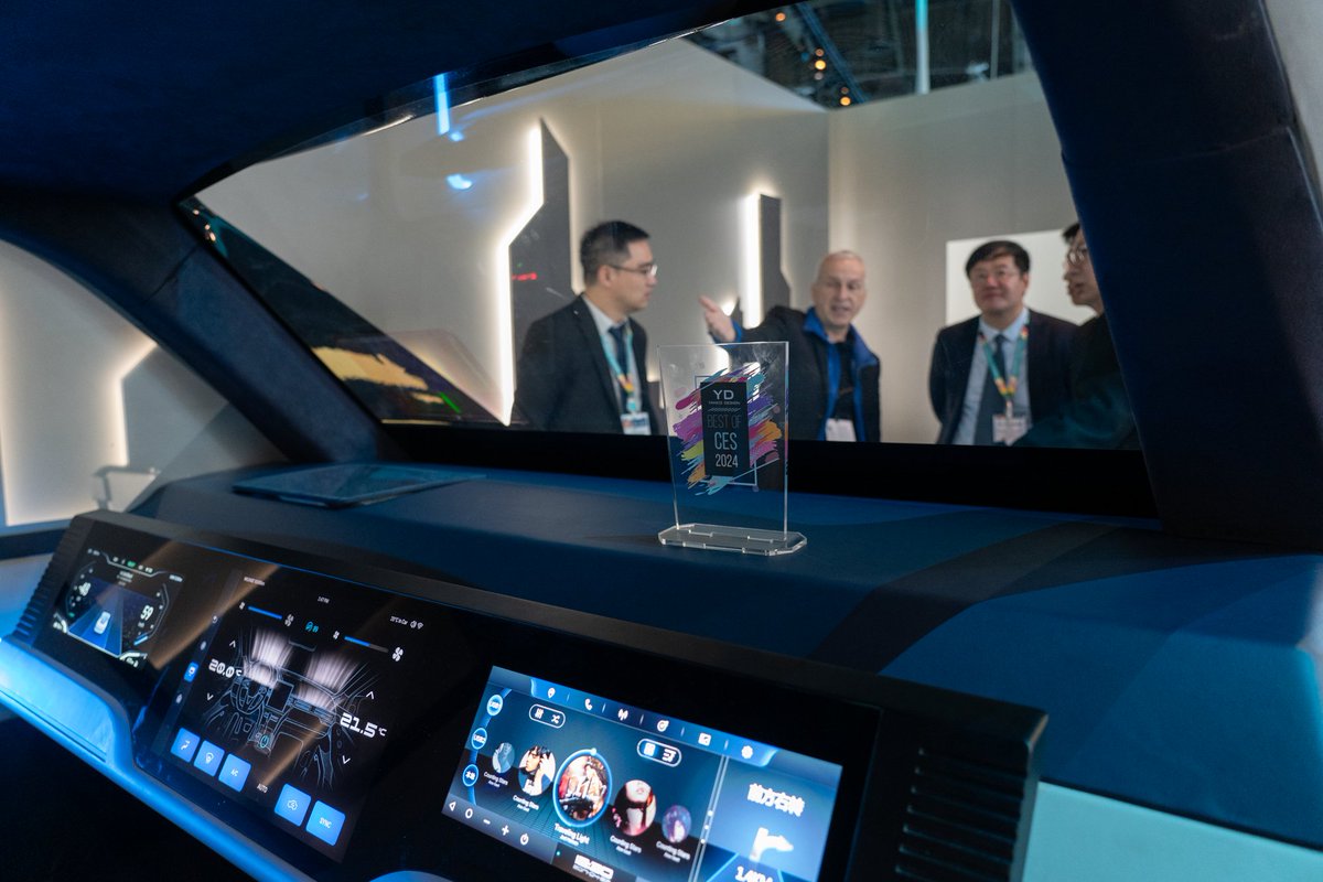 HisenseIntl's tweet photo. 🏆 #Hisense is steering the future at #CES2024 with our Automobile Laser Display, stimulating a full in-vehicle experience that’s won us a #CES Innovation Award! 🏆
Experience the pinnacle of home cinema and join us at CES from 1.9th to 1.12th!
#InnovationAward #HisenseHome https://t.co/MzTwc8ghDl