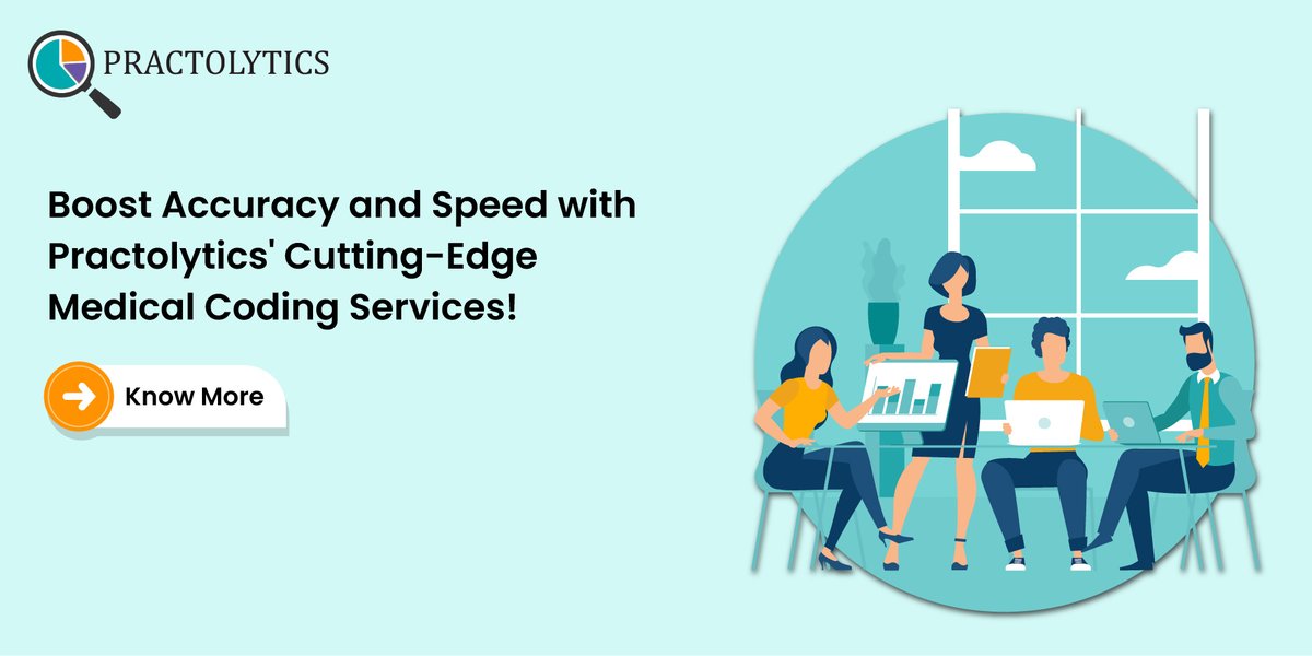 practolytics's tweet image. Unlock unparalleled accuracy and efficiency in coding with Practolytics' medical coding services. Experience seamless workflow and maximize productivity today! Let's Talk๐ zurl.co/aR7P
#practolytics #medicalcoding #precisioncoding #efficientworkflow #healthcare