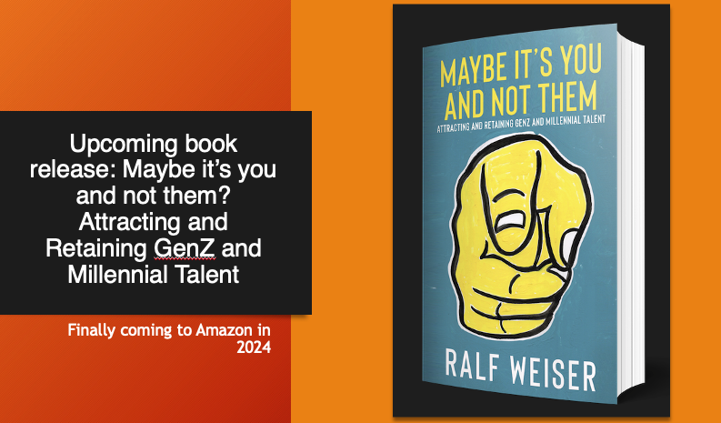 ralfweiser's tweet photo. Just a heads up: My book release got delayed, but it now passed final proofing and as of yesterday it is being formatted for e-book and 6x9 hardcover. I will keep you posted when it goes live on Amazon. #genz #millennial #maybeitsyou #books https://t.co/V8DFQmRSLU