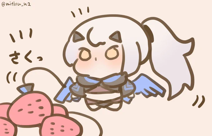 【過去絵再放送】  メリュしっぽの使用方法   #ゆる数 #FGO