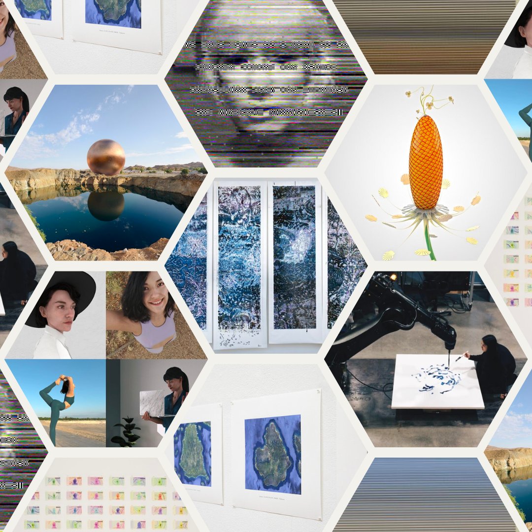 The Lumen Prize (@lumenprize) on Twitter photo GM 👋
Today we are highlighting our Still Image Award winners, 9 incredible artists that have shaped the award since its inception in 2015.
🏆 <a href="/_menkman/">Rosa Mǝnkmɐn</a>
🏆 Dillon Marsh
🏆 <a href="/zivschneider/">Ziv Schneider</a>
🏆 Liliana Farber
🏆 <a href="/sougwen/">sougwen 愫君</a>
🏆 Mark Lyons
🏆 <a href="/mokafolio/">Moka Schitta</a>
🏆 <a href="/jonmcc/">Jon McCormack</a>
🏆 <a href="/filipvest/">Filip Vest</a> GM 👋
Today we are highlighting our Still Image Award winners, 9 incredible artists that have shaped the award since its inception in 2015.
🏆 <a href="/_menkman/">Rosa Mǝnkmɐn</a>
🏆 Dillon Marsh
🏆 <a href="/zivschneider/">Ziv Schneider</a>
🏆 Liliana Farber
🏆 <a href="/sougwen/">sougwen 愫君</a>
🏆 Mark Lyons
🏆 <a href="/mokafolio/">Moka Schitta</a>
🏆 <a href="/jonmcc/">Jon McCormack</a>
🏆 <a href="/filipvest/">Filip Vest</a>