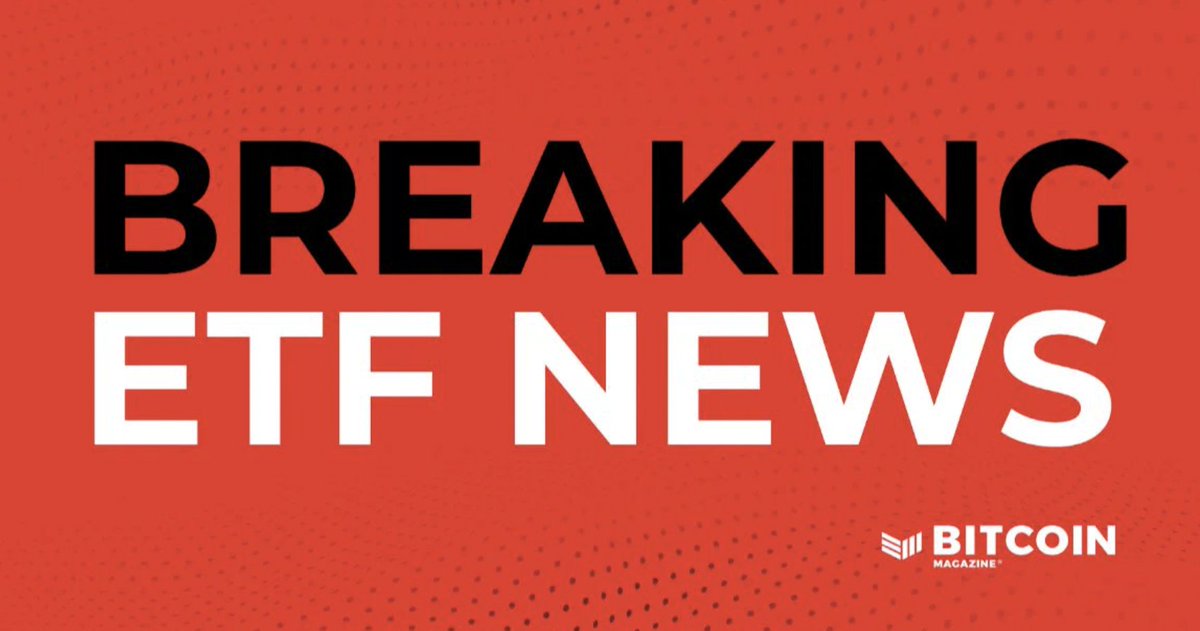 JUST IN – Bloomberg ETF analyst: "ALL SYSTEMS GO" for spot #Bitcoin ETF approval

"Most likely we see formal approvals today." ⚡️