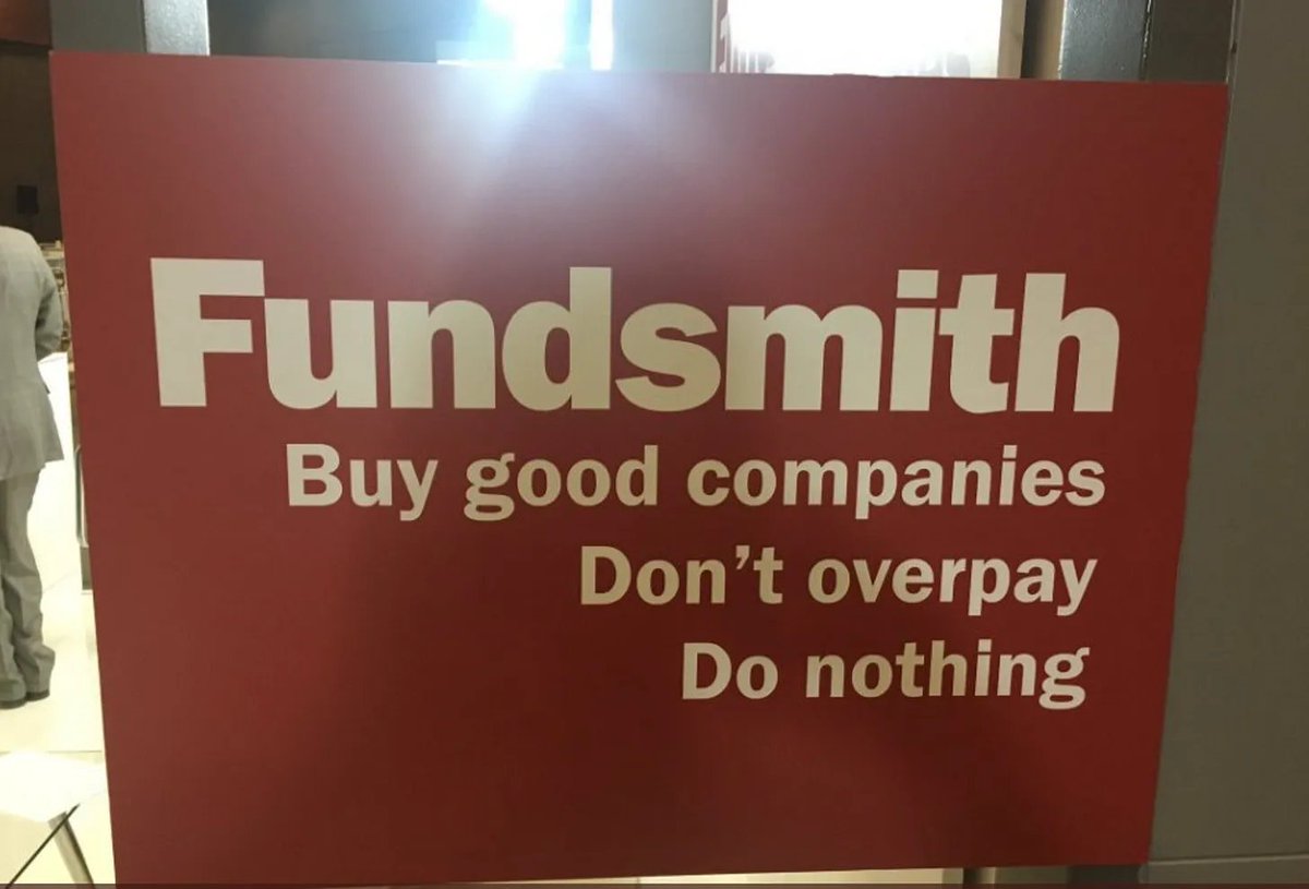 Fundsmith keeps using the same strategy:

• Buy good companies
• Don’t overpay
• Do nothing
