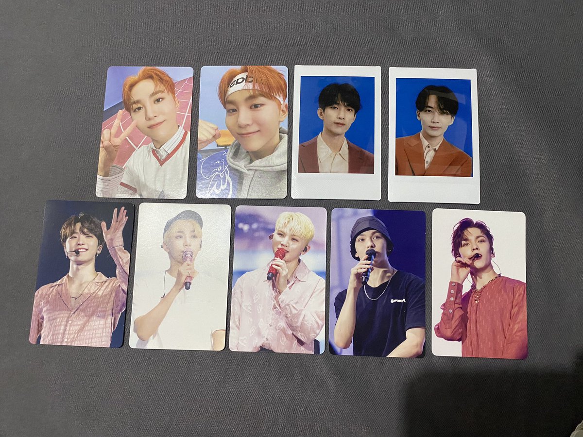 siopausells's tweet photo. wts lfb seventeen svt ph

assorted photocards
100 each + lsf
discount if getting 2+

# bss fighting seungkwan dk jeonghan instax polaroid japan md hanabi fanmeet dvd bluray dino woozi vernon https://t.co/nfPWmtlxC8