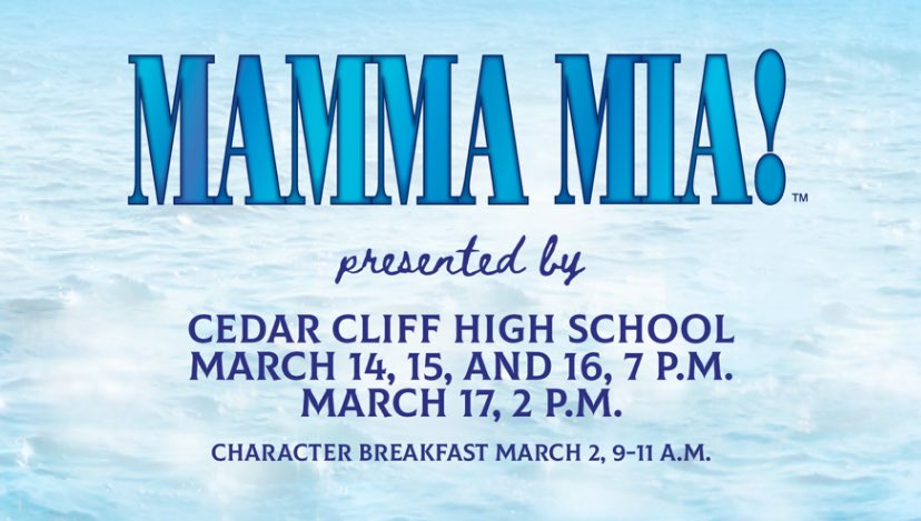 Tickets go on sale Monday, January 15th at 5pm!  

cedarcliffproductions.com/musical-tickets

#cedarcliffproductions #mammamiamusical #herewegoagain