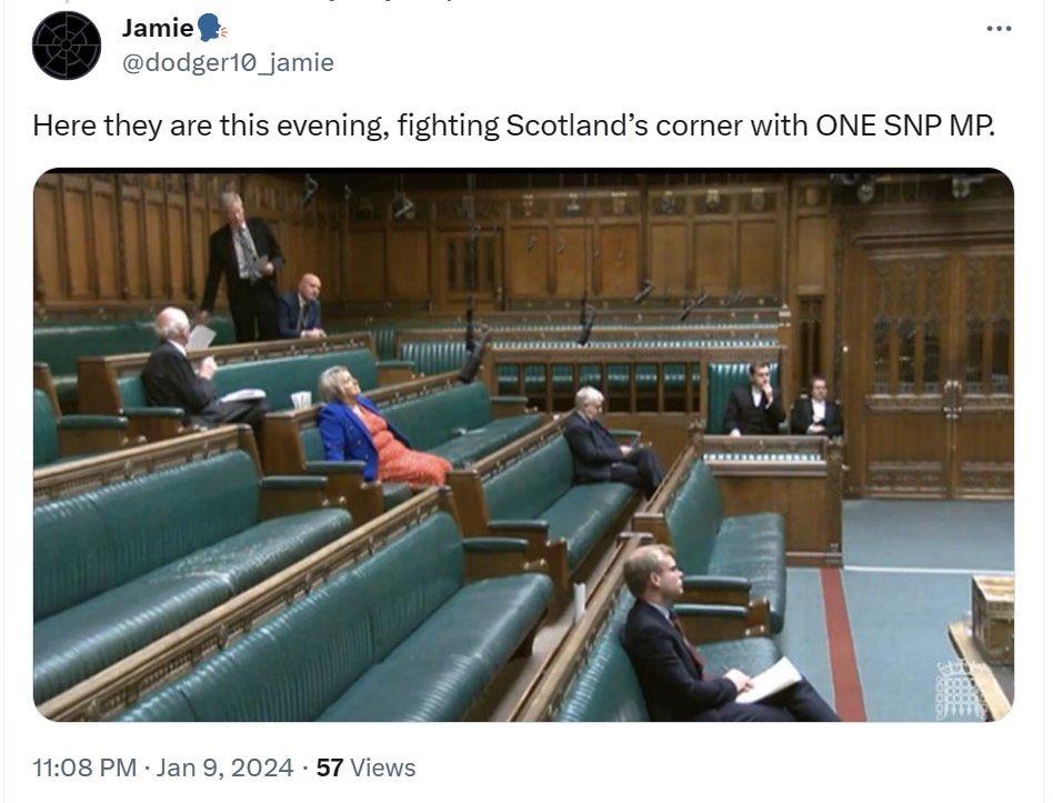 Lots of unwarranted criticism of @theSNP for not turning up to the Grangemouth closure debate but many people don’t realise that it was also happy hour in the #westminster bar so not really fair to criticise the exceptionally hard working SNP MPs. 🏴󠁧󠁢󠁳󠁣󠁴󠁿🏴󠁧󠁢󠁳󠁣󠁴󠁿