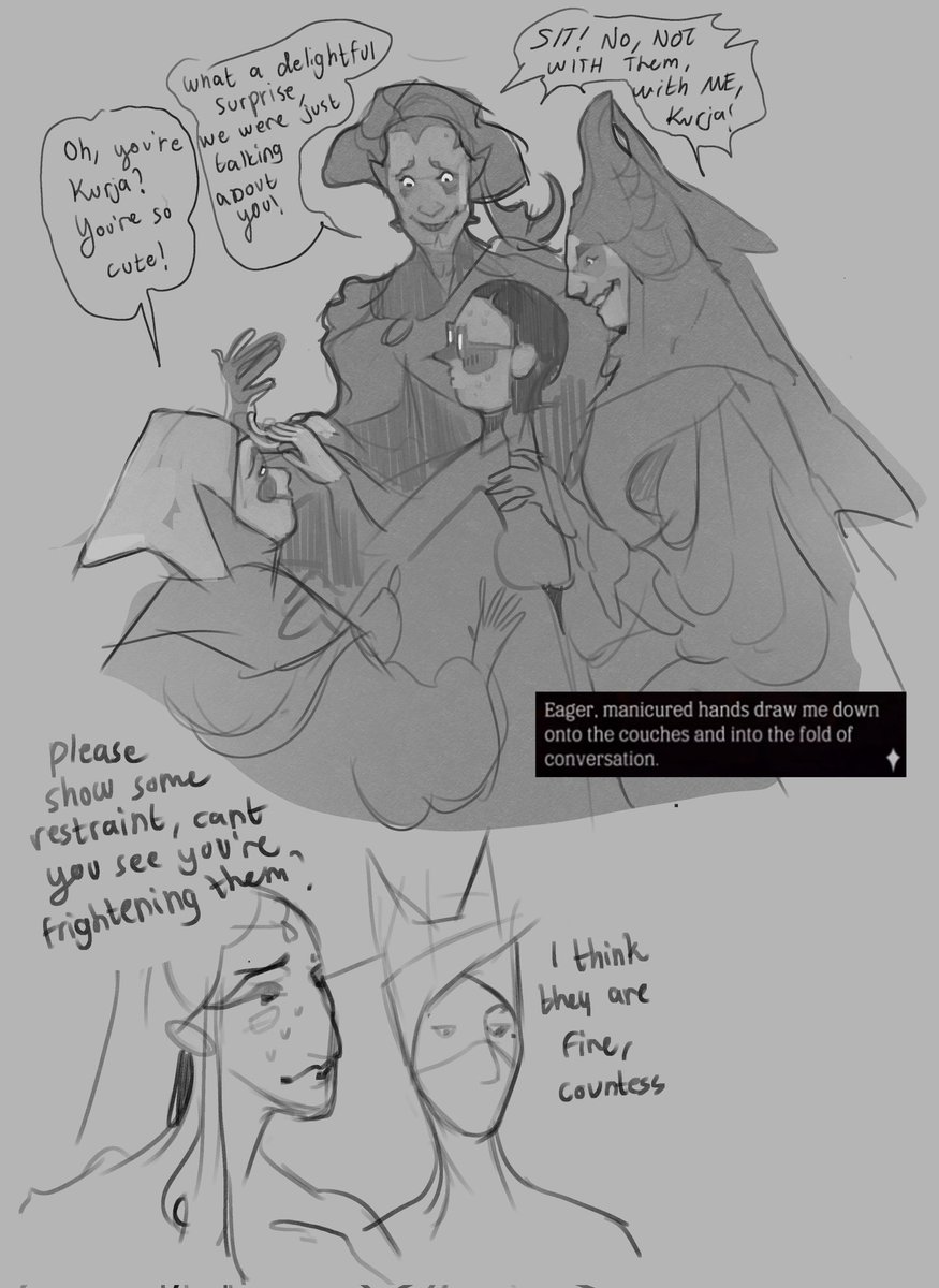 kanitattoos's tweet photo. Wough ok last backlog for today but I thought I'd post this #juliandevorak too. I'm more into the demon crechures of this game but i do like him and my friends LOVE him so i did doodle him!! Need to do so more definetly.+ some more apprentice (Brute) &amp; courtiers stuff #thearcana https://t.co/9jkNIxetbB