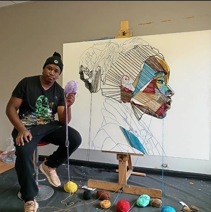 ennockmartZA's tweet photo. New era. Wool art.

Here is  the medium I am currently working and experiment on. My name is Ennock Mlangeni and YOU DON'T KNOW ME YET. https://t.co/0rFQlPRh08