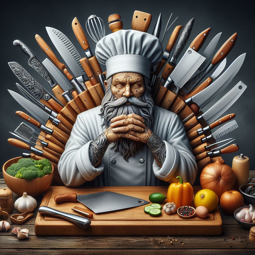 Unlock the art of culinary mastery with the Kitchen Chef Knife Set Guru!
 #KitchenGuru #CulinaryExcellence #ChefKnives #KitchenEssentials #CookingMastery #GourmetCooking #KnifeSets #PrecisionCutting #CulinaryArtistry #KitchenInspiration #ChefLife #ElevateYourCooking