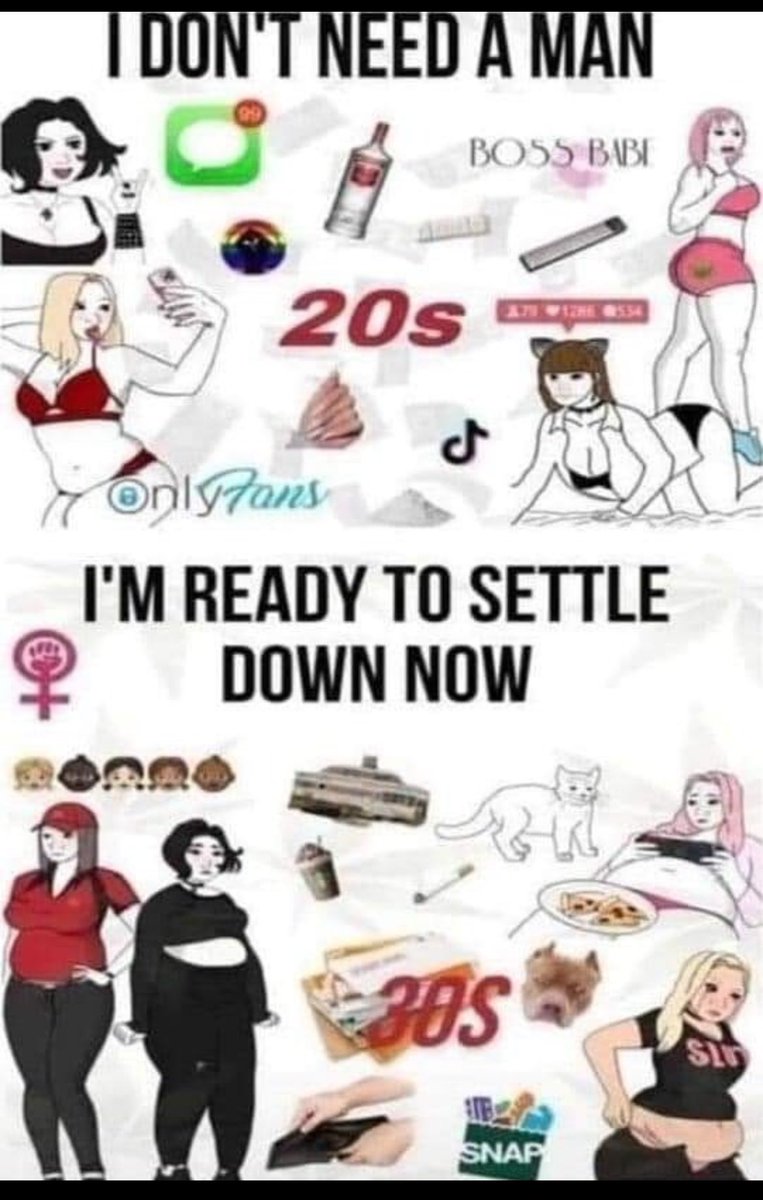 RxRedpill's tweet photo. Never settle for a used up woman. https://t.co/SDWKkY3HUR