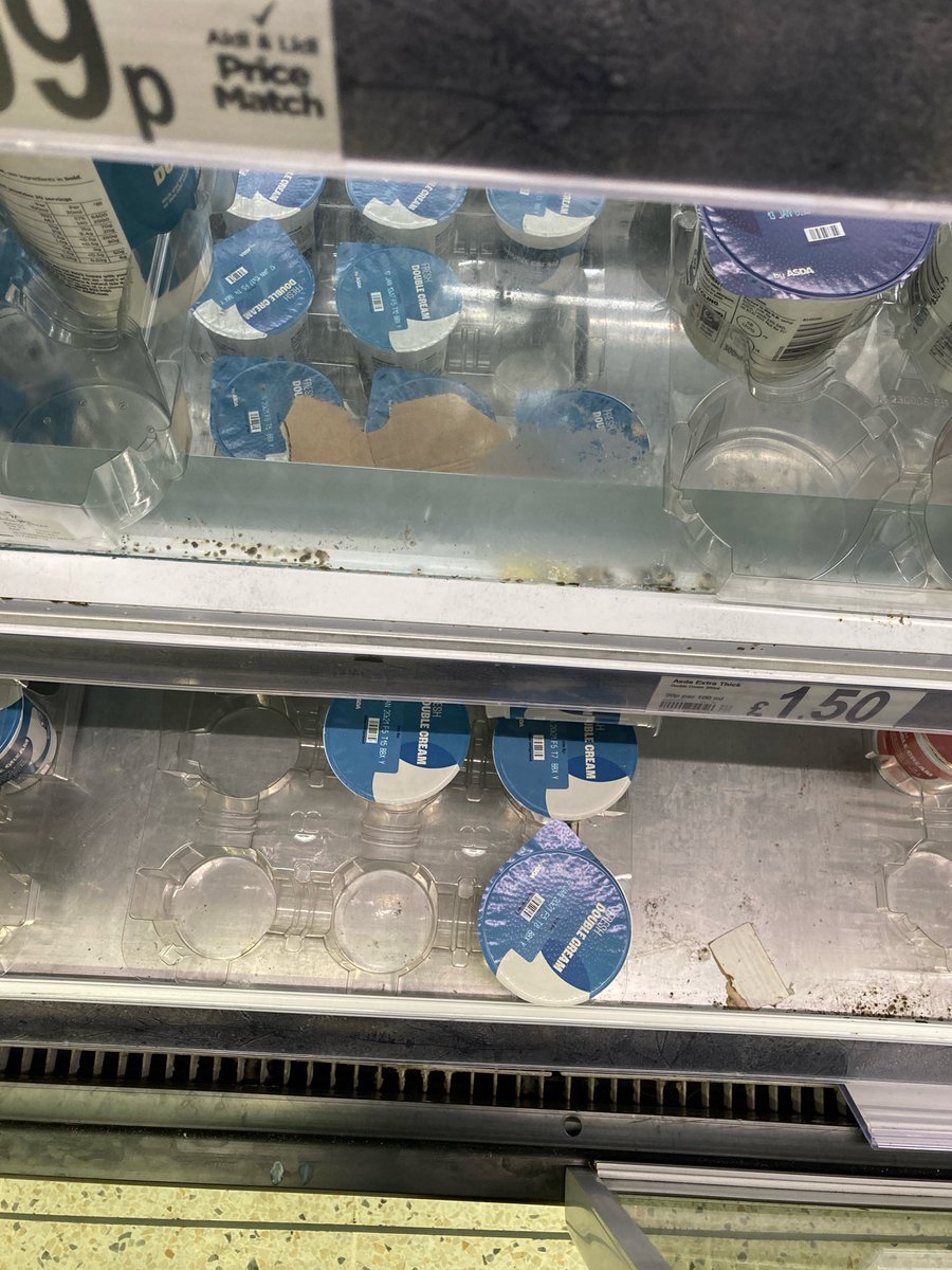 Was in <a href="/Asda/">Asda</a> Newmains earlier. They really need to get up to speed on their cleaning.