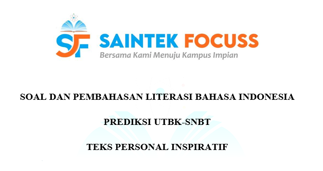 soshumfocuss's tweet photo. [PEMBAHASAN SOAL]

Prediksi UTBK-SNBT 2024

(A THREAD)

Substest        : Literasi Bahasa Indonesia
Jumlah Soal  : 15 Soal 

-Jangan lupa berbagi dengan Retweet ya😇- https://t.co/UoSLPe0xyz