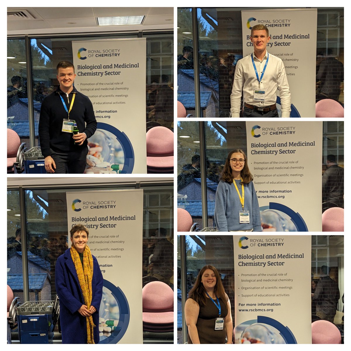 RSC_BMCS's tweet photo. Congratulations to the prize winners at the BMCS Postgraduate Symposium XVII Thomas Corner, Janine Gray, Sarah Phillips, Daniel Webb and Mhairi Gibson
#BMCSPostGrad24 https://t.co/vw4HVygcsG
