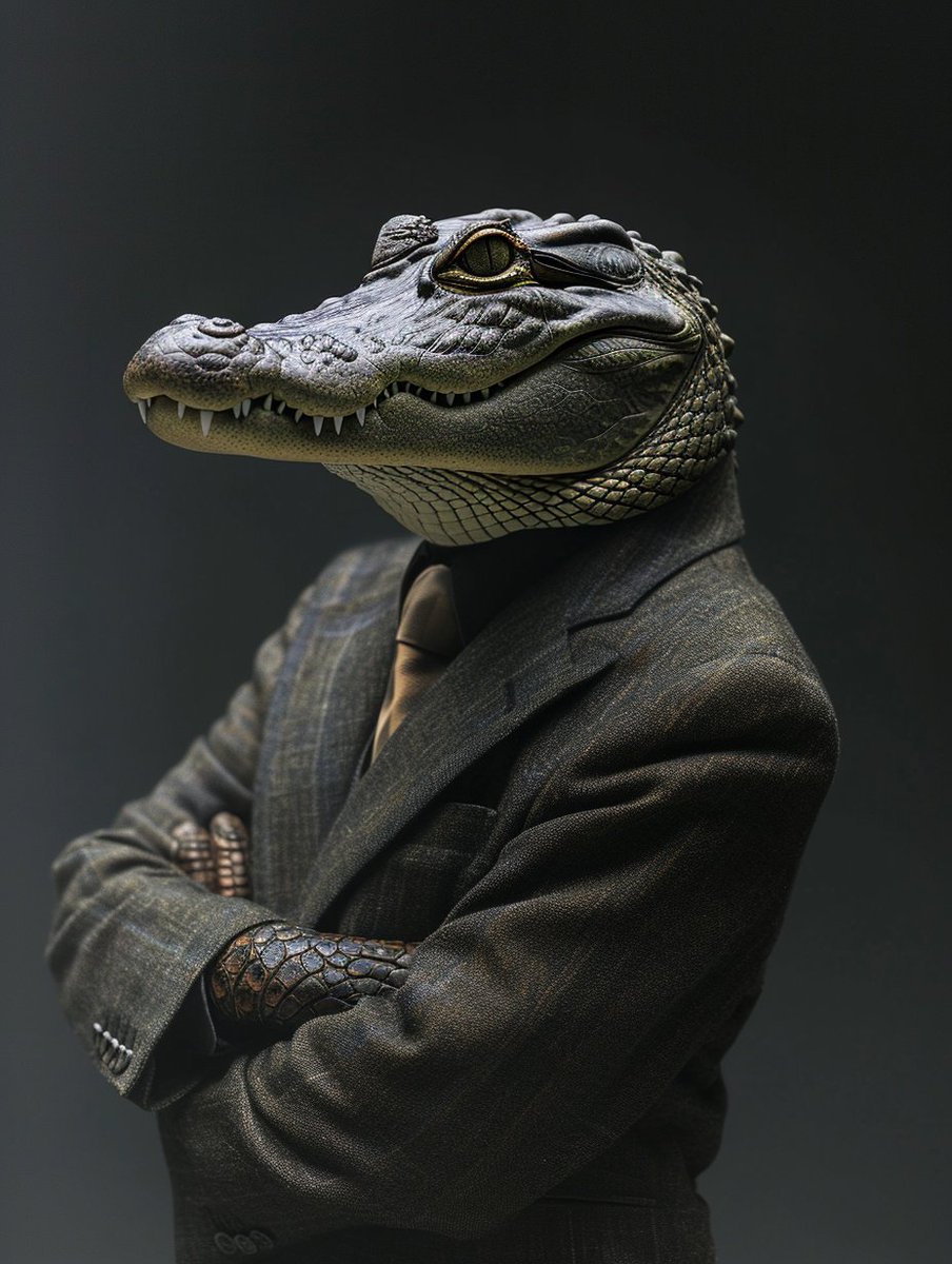 mariia_gonchar's tweet photo. @mazeguru_ai Style meets scale with @mazeguru_ai!  Breathed life into clothing descriptions, creating striking Crocodile AI images &amp; a model who's the epitome of croc chic. The 2/4 reveal is here! #AIpoweredfashion  #crocodilelover #mazegurumagic https://t.co/SPE5HmATJW https://t.co/tGYm7FwM4P