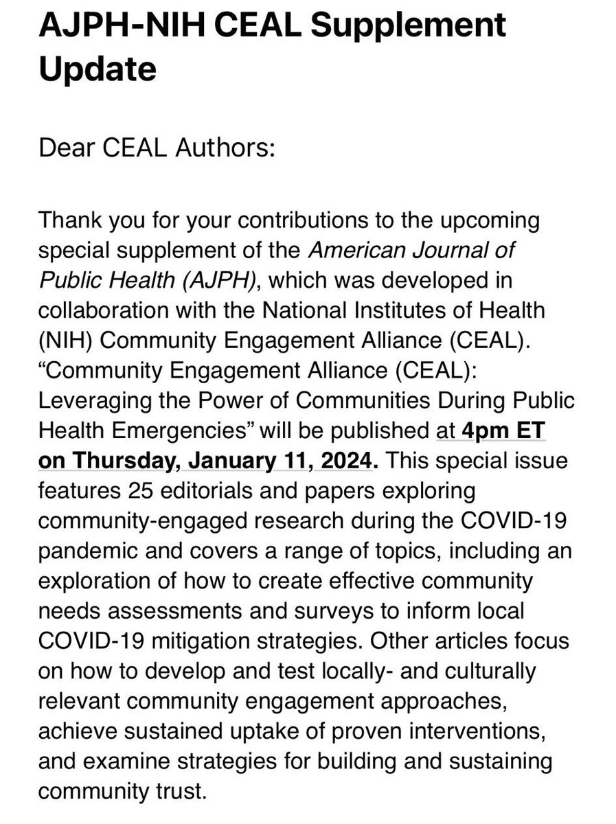 Seguimos orgullosísimos de lo que construimos como país levantando Una Sola Respuesta, #SMICRCPR. ¡Esta es por Adri!

Ya mañana al fin compartiremos nuestros hallazgos según revisado por pares en la Revista de Salud Pública Americana, en edición especial con los Institutos