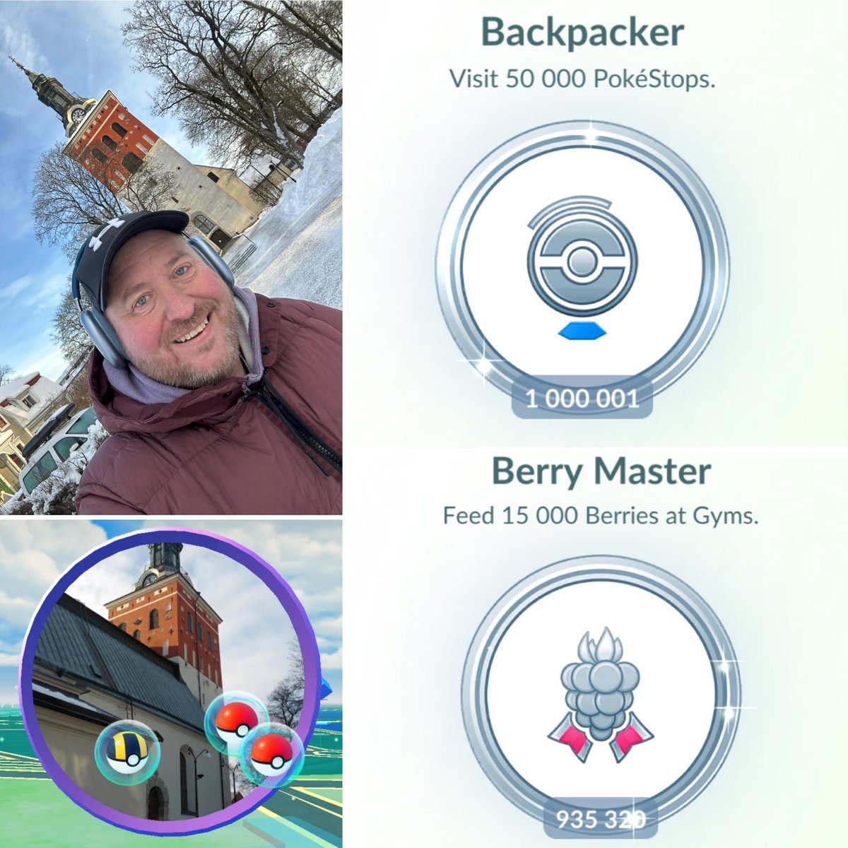 barside2_mystic's tweet photo. 1 million 1 on Backpacker π
Definitely one of my most important and fun milestones on the long pokemon journey. It has also resulted in 935,000 berries being fed in Gyms.
Oh I of course also fcked up the pic.
#hellClean
#catchBerrySpin https://t.co/TVitPaLsWS