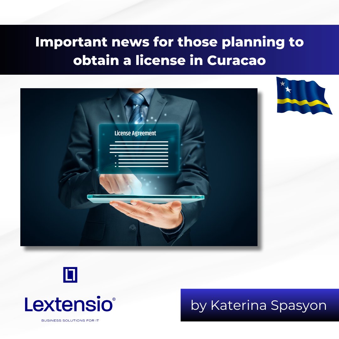 lextensio's tweet photo. Important news for those planning to obtain a license in Curacao🔥

Link: 
https://t.co/9PjdQ647nj https://t.co/zsiu7ujRA6