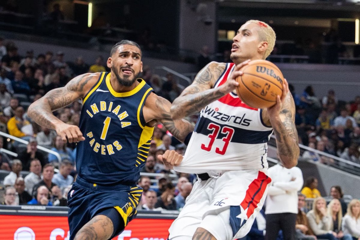 pacers_brasil's tweet photo. DIA DE PACERS! 🔥🏀
🏀 vs Washington Wizards
⏰ 21:00 BRT
🖥 NBA League Pass e Links
🏟 Gainbridge Fieldhouse - Indianápolis, IN
🤕 Haliburton é desfalque
#GoPacers #BoomBaby #Game37 https://t.co/jsX5LGAQdj