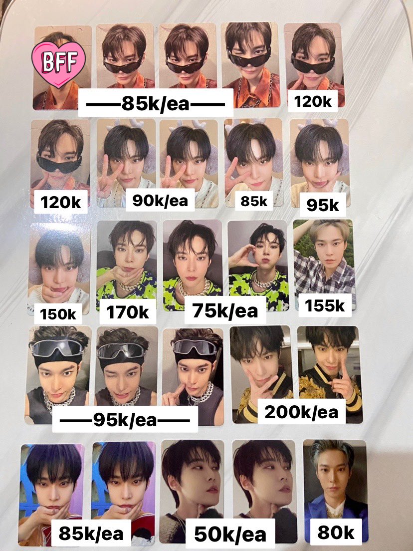 cuibbu's tweet image. —— ꒰ 🛒 ꒱ wts ; want to sell %
⌗ AAB DOYOUNG NCT 

⤷ ⥰ Price in Pict
⤷ ⥰ Fullpay / splipay, excl adm
⤷ ⥰ Shopee Live
⤷ ⥰  Dom Jakpus

🖇️ wto doyoung kacamata chrismast ayyo dagu bunny kelinci trading card catheries kutang smini dcon sanrio dojaejung djj parfume