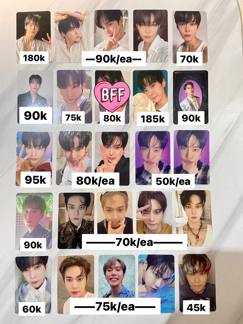 cuibbu's tweet image. —— ꒰ 🛒 ꒱ wts ; want to sell %
⌗ AAB DOYOUNG NCT 

⤷ ⥰ Price in Pict
⤷ ⥰ Fullpay / splipay, excl adm
⤷ ⥰ Shopee Live
⤷ ⥰  Dom Jakpus

🖇️ wto doyoung kacamata chrismast ayyo dagu bunny kelinci trading card catheries kutang smini dcon sanrio dojaejung djj parfume