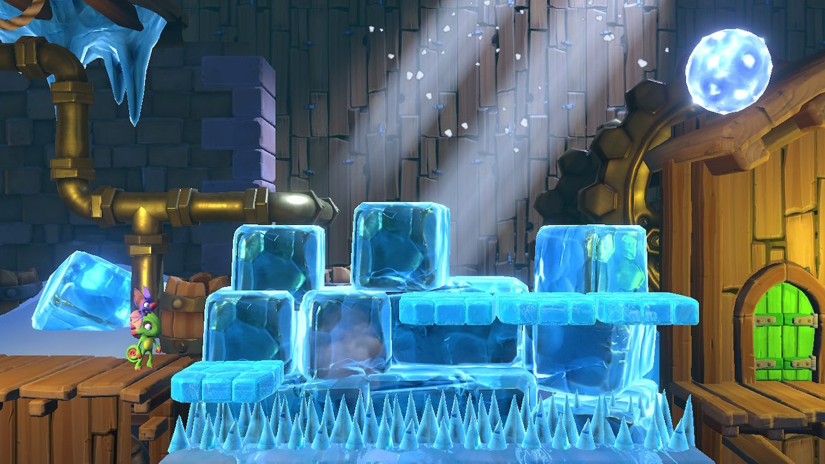 JustGreenOne's tweet photo. #YookaLaylee #ImpossibleLair #NintendoSwitch https://t.co/SGZMHC8xxz