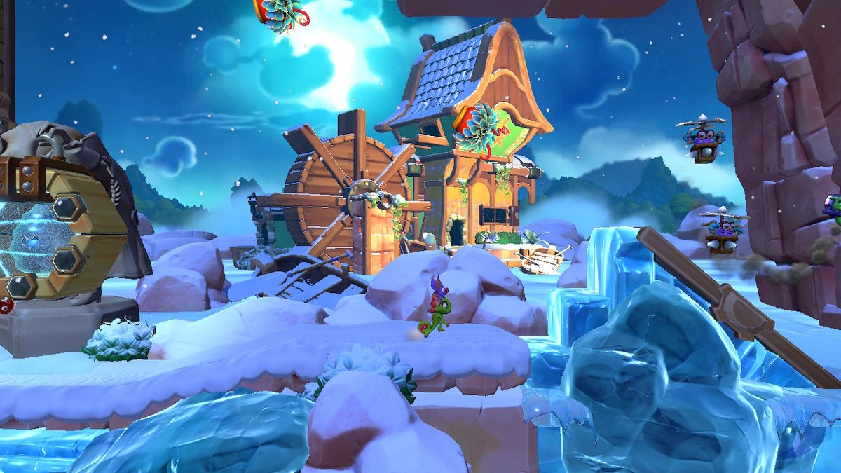 JustGreenOne's tweet photo. #YookaLaylee #ImpossibleLair #NintendoSwitch https://t.co/SGZMHC8xxz