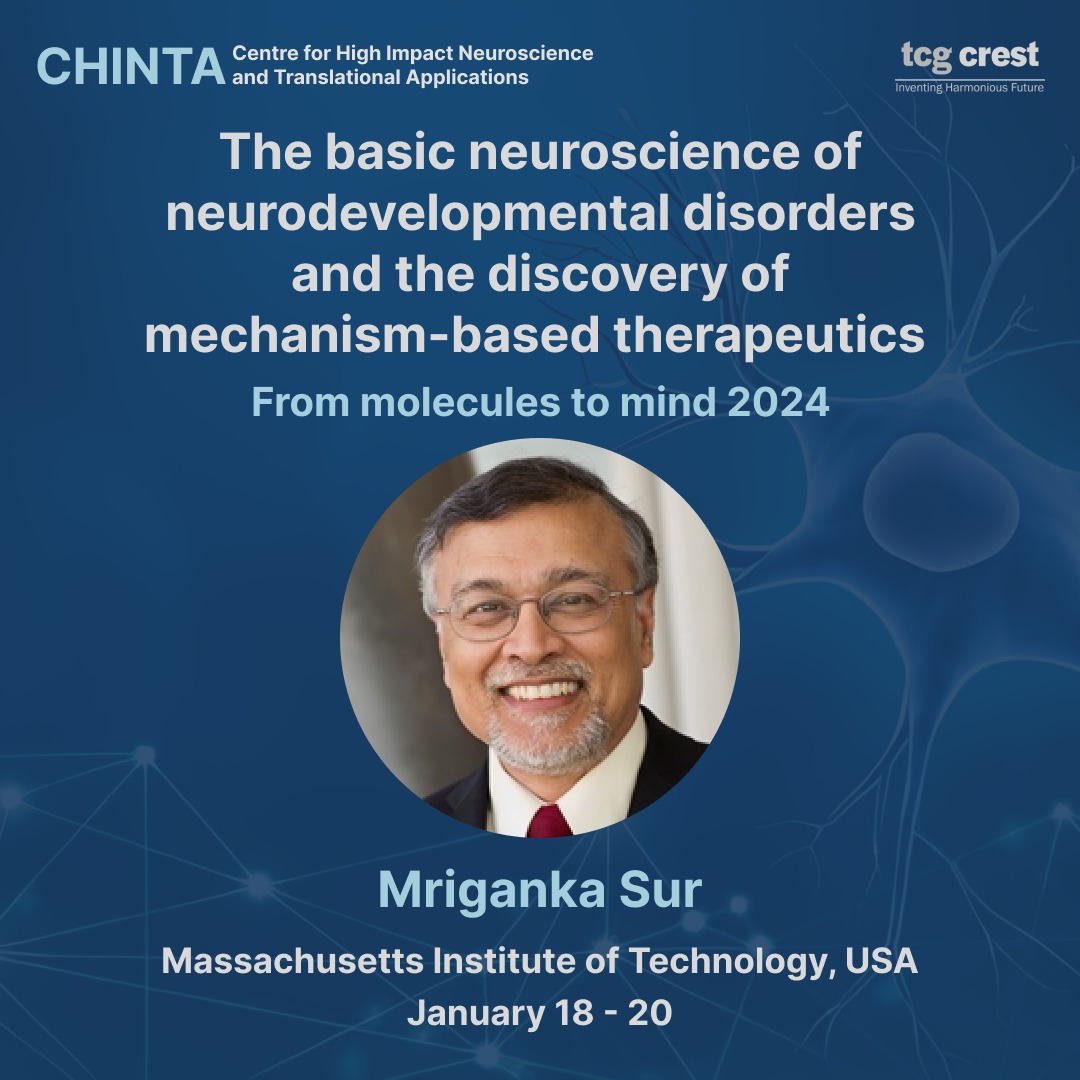 CHINTA (@chinta_tcgcrest) on Twitter photo 📢 Introducing Our Speakers
We’re excited to hear from Prof. Mriganka Sur, <a href="/MIT/">Massachusetts Institute of Technology (MIT)</a>, on the subject, ‘The basic neuroscience of neurodevelopmental disorders and the discovery of mechanism-based therapeutics’ at #Frommoleculestomind.
#neurotwitter 📢 Introducing Our Speakers
We’re excited to hear from Prof. Mriganka Sur, <a href="/MIT/">Massachusetts Institute of Technology (MIT)</a>, on the subject, ‘The basic neuroscience of neurodevelopmental disorders and the discovery of mechanism-based therapeutics’ at #Frommoleculestomind.
#neurotwitter