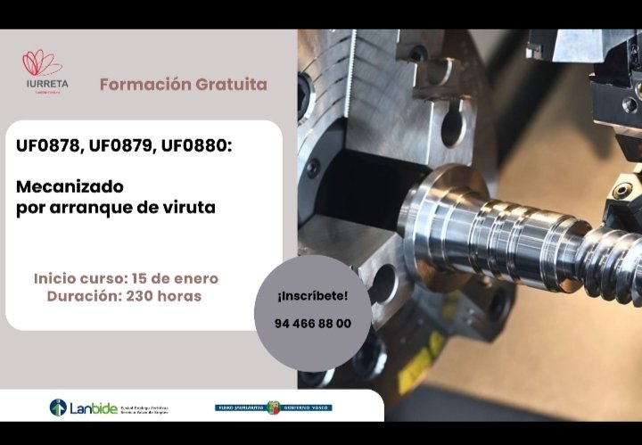 IkasDurangalde's tweet photo. Cursos gratuitos en Iurreta Lanbide Heziketa @iurretalhii
Inicio en enero. Si deseas inscribirte lo puedes hacer desde la web de Lanbide o contactando en el 94 466 88 00
#formacion #gratuita #lanbide #iurreta #prestakuntza #sociosanitario #mecanizado #automocion #doakoa https://t.co/HjOfWJlrxK