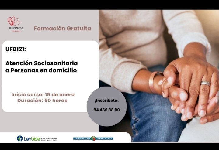 IkasDurangalde's tweet photo. Cursos gratuitos en Iurreta Lanbide Heziketa @iurretalhii
Inicio en enero. Si deseas inscribirte lo puedes hacer desde la web de Lanbide o contactando en el 94 466 88 00
#formacion #gratuita #lanbide #iurreta #prestakuntza #sociosanitario #mecanizado #automocion #doakoa https://t.co/HjOfWJlrxK