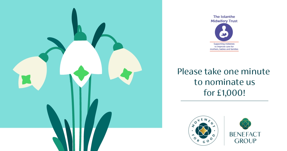 Can you give us a minute of your time?  If so click on through and find out how to nominate us for a £1000 Movement for Good Award tinyurl.com/5cbr596w