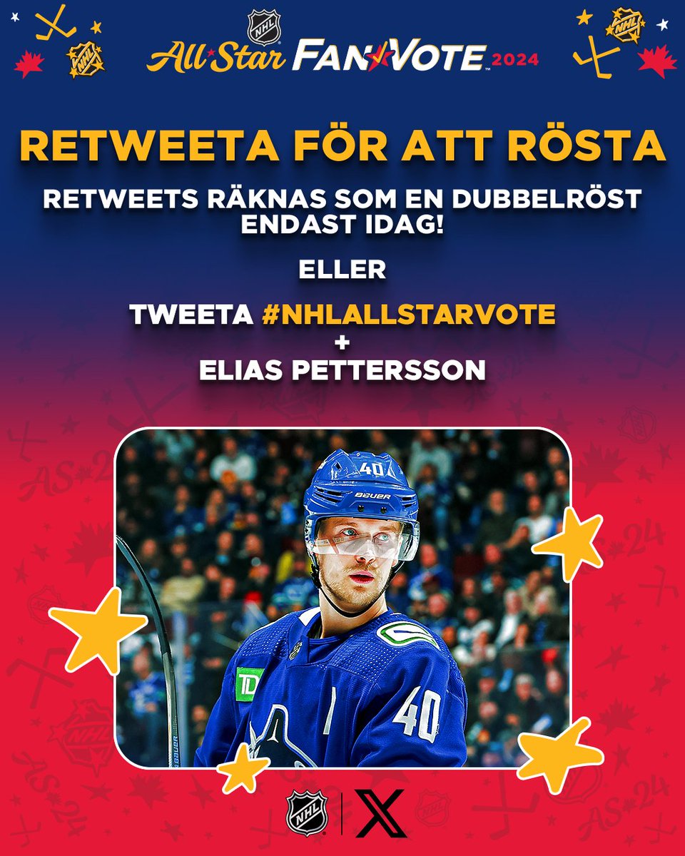 NHL Sverige tweet media