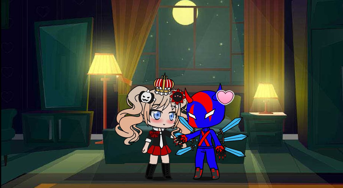 softheart435's tweet photo. Dangaronpa: The Animation
@ZombrosE @c_brucal @VinceJo45528386 #zomshima

Style: Gacha Club - Part 1/6

"❤️💙 Zombros Prime X Junko Enoshima 🤍🖤"

❤️💙(ZOMSHIMA)🖤🤍

Zombros Prime and Junko Enoshima are having a sweet romantic couple on a beautiful night🌃🛏️💞 https://t.co/uoo4bjoAh4