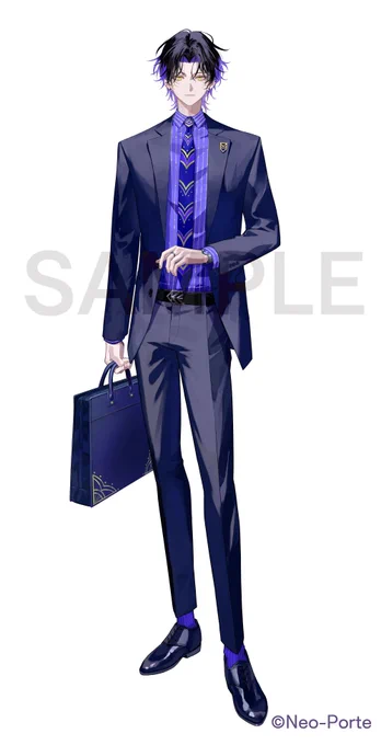Neo-Porte()5期生の麻倉シノ()さんのビジュアル担当しました! 初配信は1/14(日)の22:00～とのことです!要チェック!楽しみ～