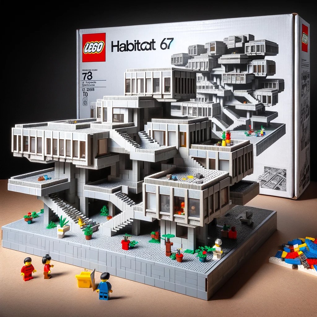 Do we all agree that we need more #brutalist architecture @LEGO_Group sets?
