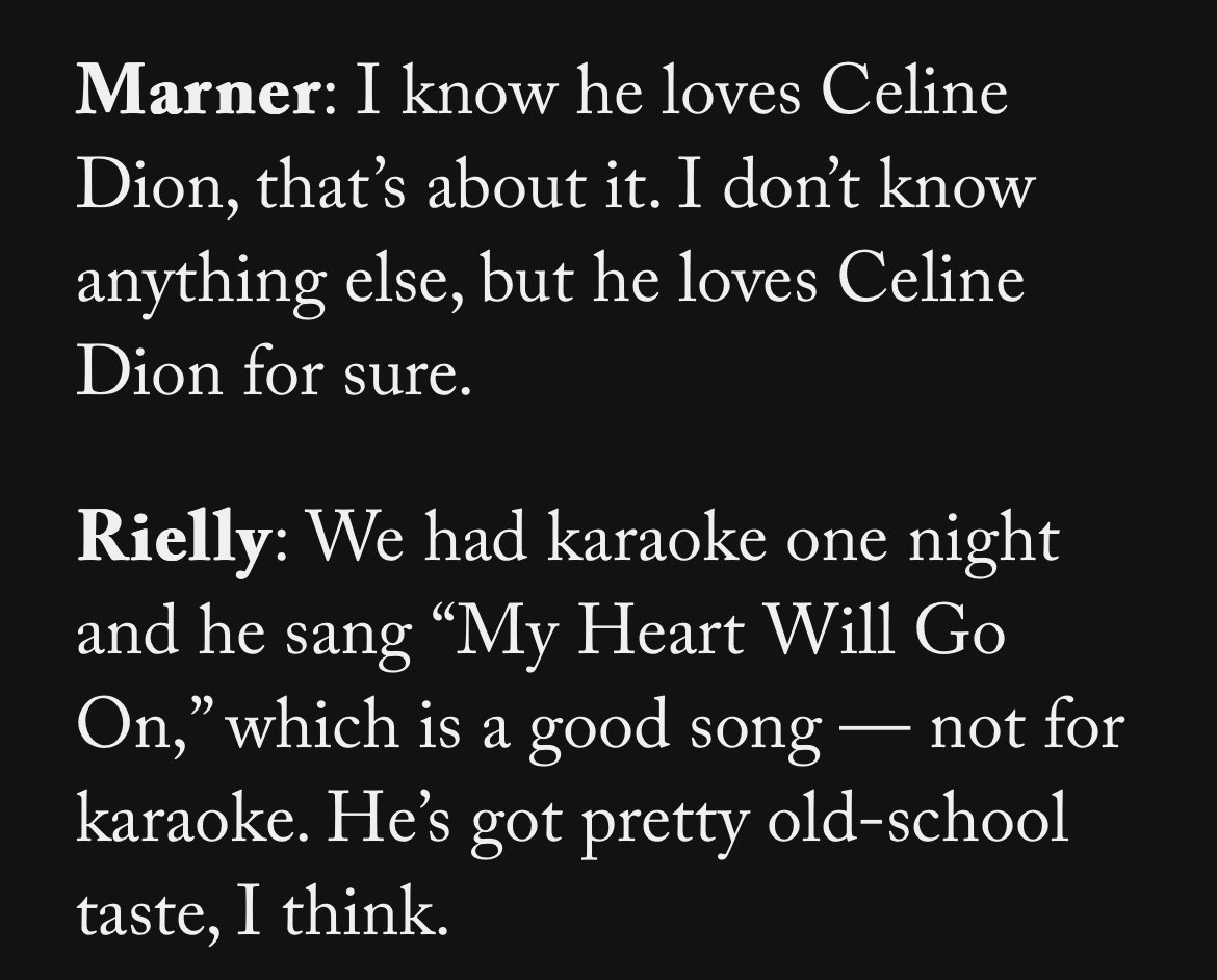 if we send john mo and mitch to the all star john will do celine dion karaoke at centre ice while mo holds his backpack full of salt and mitch does an interpretive dance
#NHLAllStarVote morgan rielly
#NHLAllStarVote john tavares 
#NHLAllStarVote mitch marner