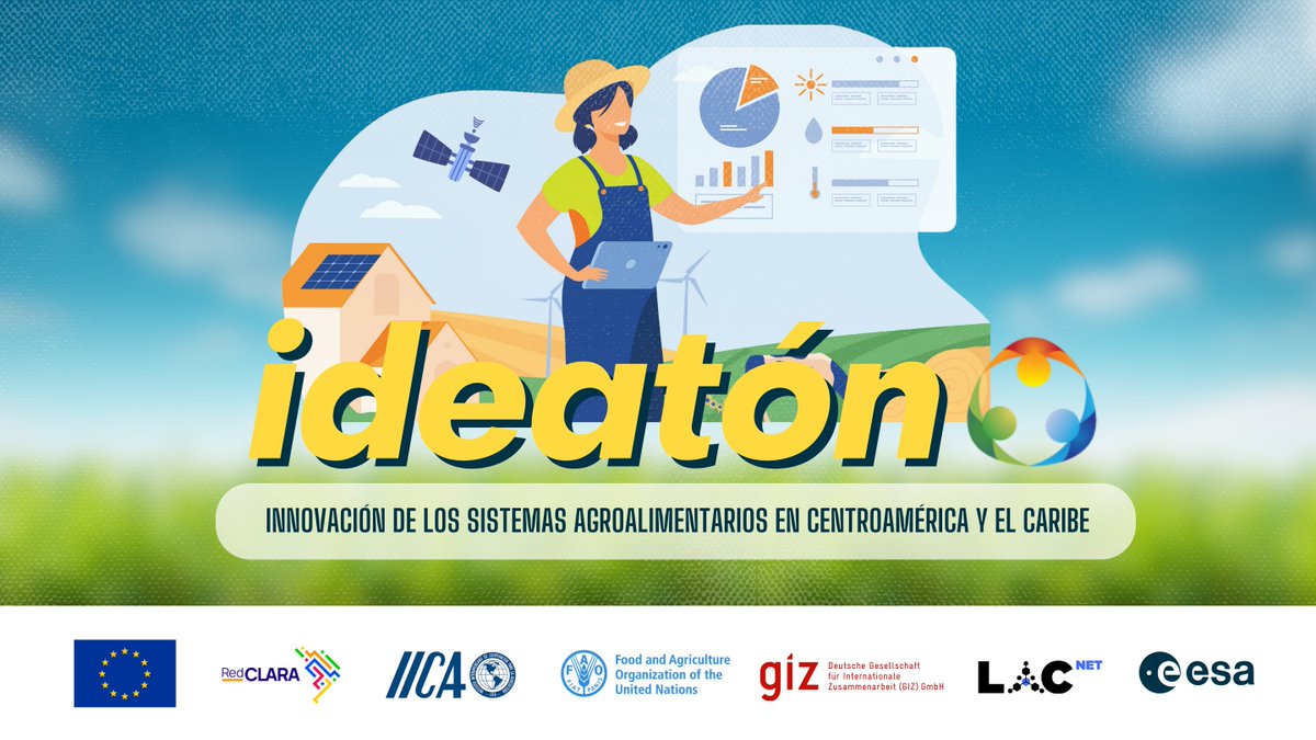 RedCLARA's tweet photo. Nuevo Ideatón de @BELLA_Programme buscará ideas innovadoras para transformar los sistemas agroalimentarios en #Centroamérica y el Caribe. Lea más en https://t.co/yfHTQv61Zo https://t.co/8YNlxQVKWF