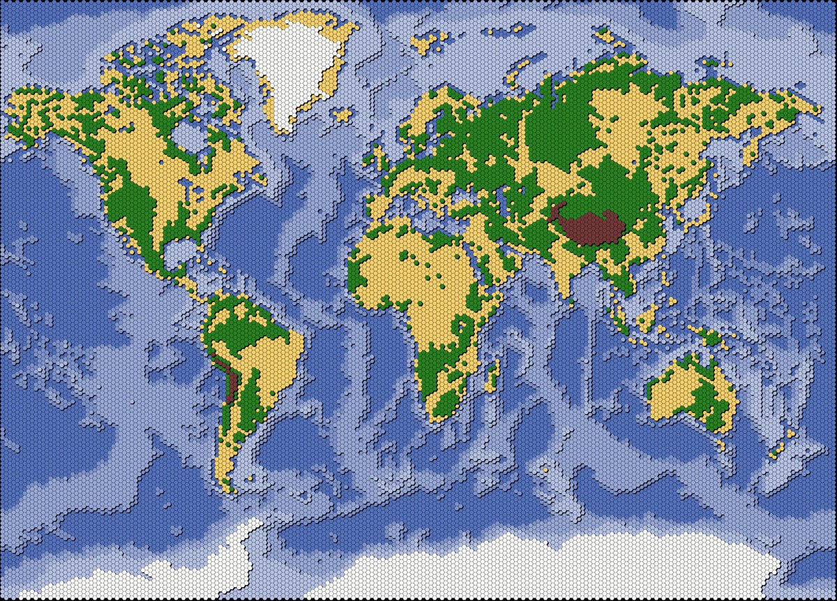 <a href="/CropBytes/">CropBytes 🚜 ⚔️</a> This is my hex map of where I think <a href="/CropBytes/">CropBytes 🚜 ⚔️</a> games will reach in 2024❗

😃 Yes it's the map of the world 🌎 there isn't going to be a single place you will be able to goto without hearing the name <a href="/CropBytes/">CropBytes 🚜 ⚔️</a> #HexaHunt 🔝

Zoom in 🔎