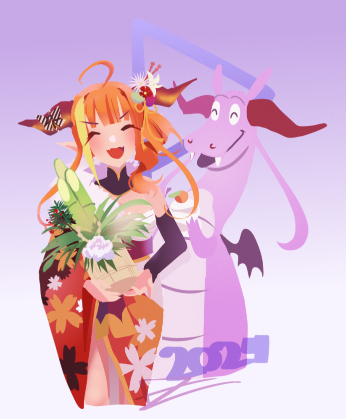 teasomniac's tweet photo. It's her year!
#みかじ絵 #桐生ココ #ホロライブ https://t.co/z97doWHv96