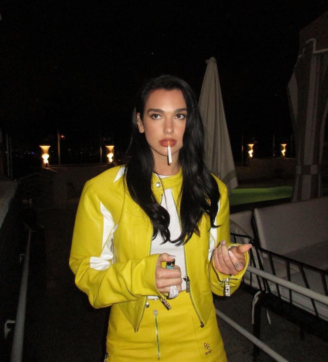 dua lipa cigarette brand Dua Lipa reveals that she has stopped smoking