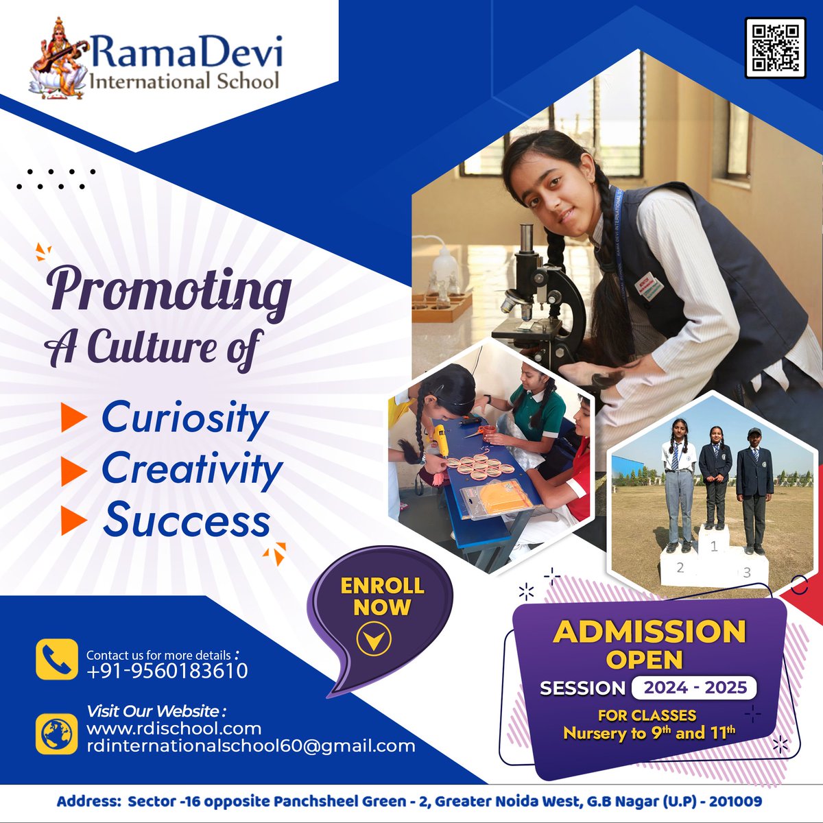 RamaDeviSchool's tweet photo. Our commitment goes beyond conventional teaching; we strive to create an environment that encourages curiosity, embraces diversity, and challenges the status quo.
.
.
#teaching #creativity #success #Curiosity #RDISchool #FitAndActive #ramadeviinternationalschool #sports #school https://t.co/Z1EGbl1bfa